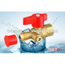 standard port copper gas ball valves with drain